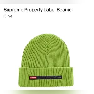 Supreme Property Label Beanie FW22 *NWT*